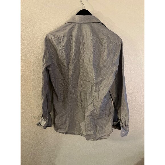John Varvatos Long Sleeve Button Up Shirt - Size -‎ 15 - Picture 4 of 4